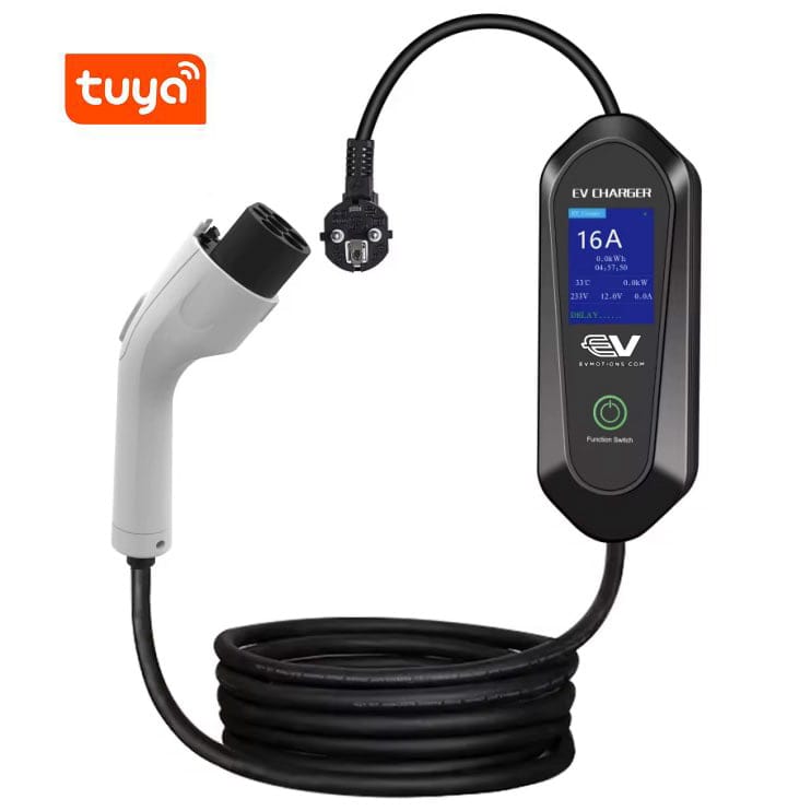 1-EVMOTIONS Delta Wi-Fi EVSE Type2 (max. 16A) Polnilni Kabli
