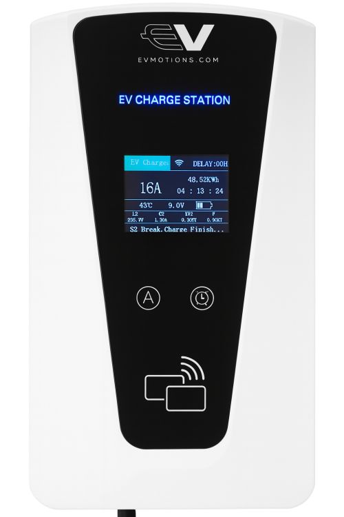 1-EVMOTIONS Delta Smart Wallbox Type2 11kw Wi-Fi Polnilni Kabli